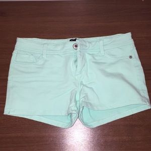 Super Comfy Mint Green Shorts